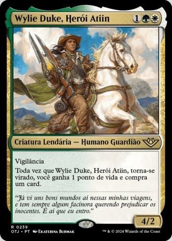 Wylie Duke, Herói Atiin / Wylie Duke, Atiin Hero