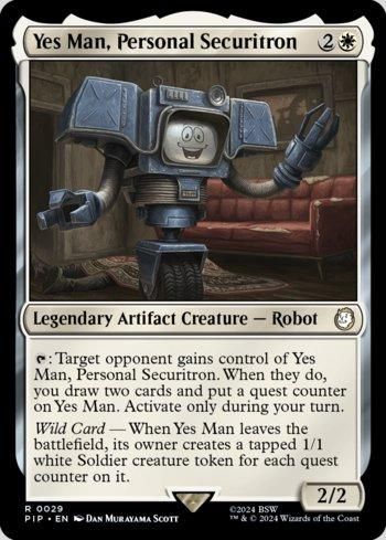 Yes Man, Personal Securitron / Yes Man, Personal Securitron