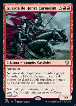 Guarda de Honra Carmesim / Crimson Honor Guard